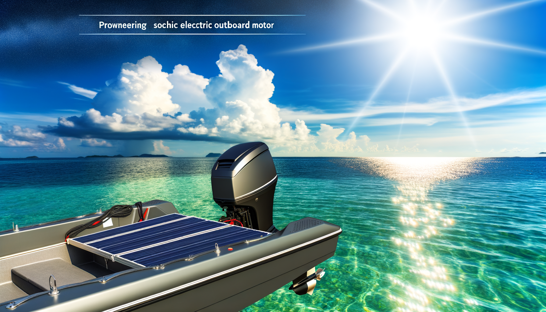 Solar-Powered Electric Outboard Motors: Pioneering Sustainable Marine Propulsion