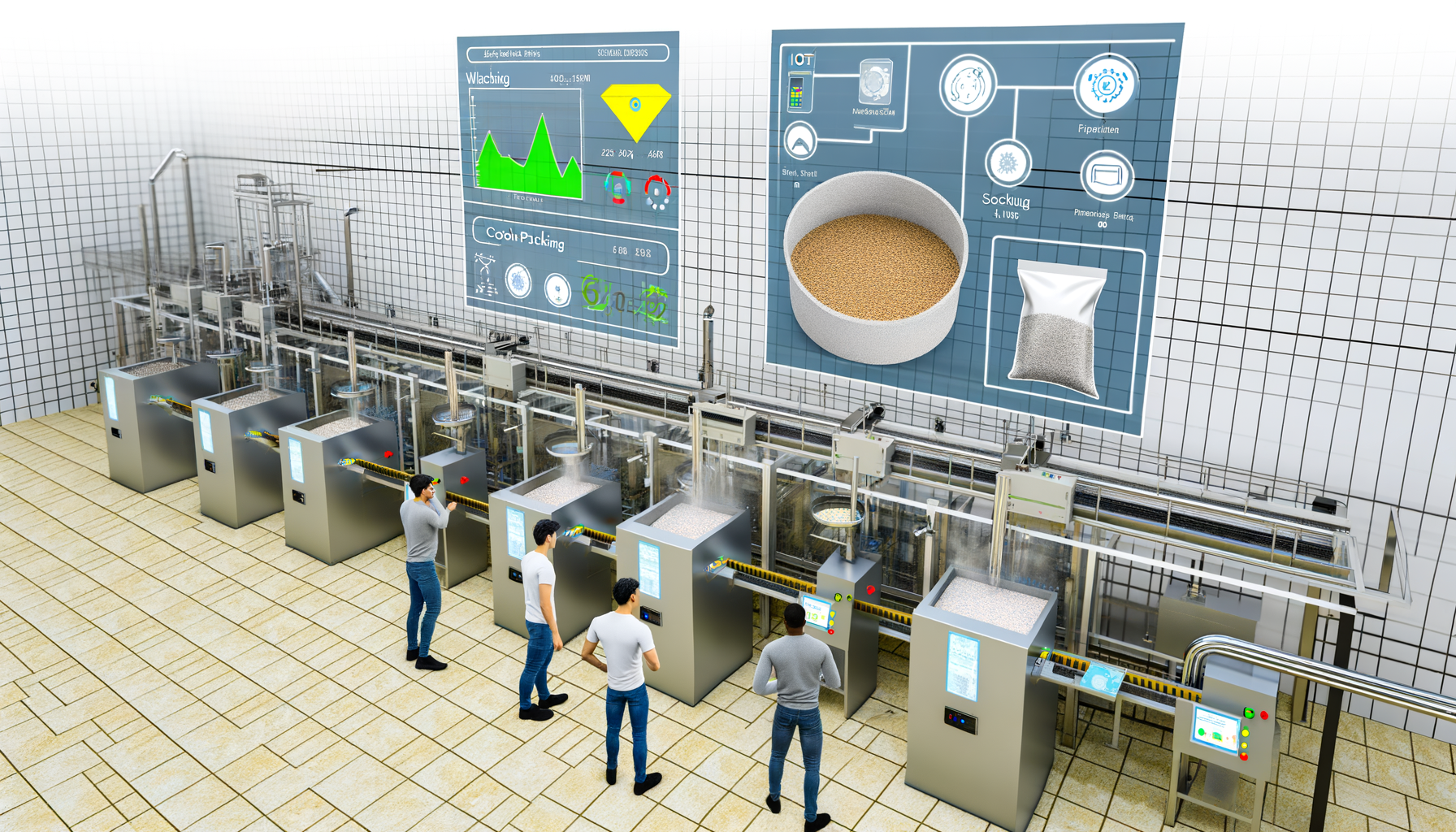 How IoT Integration is Transforming Fully Automatic Rice Cooking Production Lines