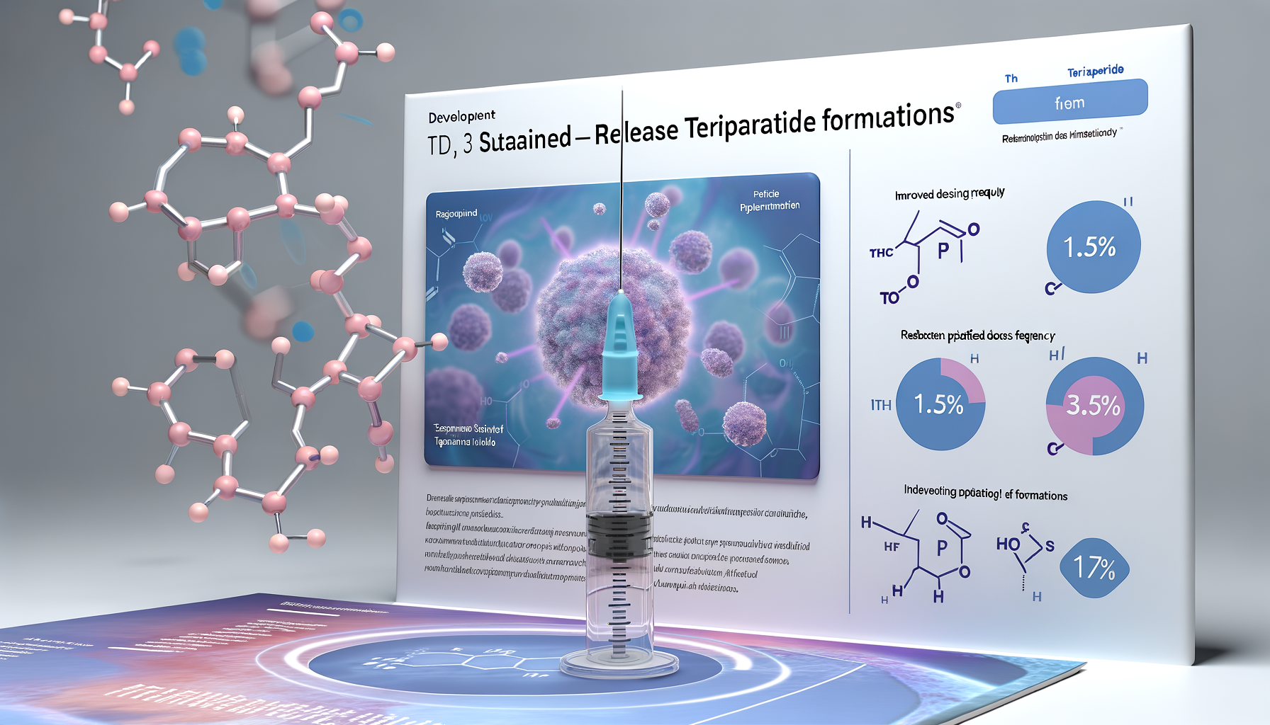 Development of Sustained-Release Teriparatide Formulations Improving Dosing Frequency and Patient Outcomes